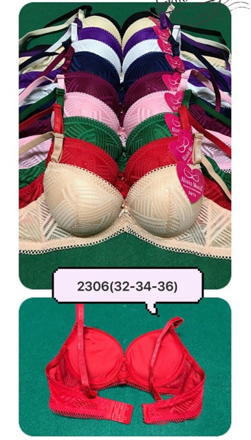 Áo ngực Thái 2306 mút dày 6cm nâng ngực