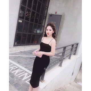 🌸Hàng Quảng Châu🌸 Đầm Váy Body Sang Chảnh, Đầm Dự Tiệc Chất Thun Mã KN120