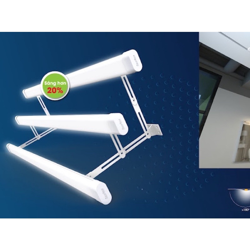 [CHÍNH HÃNG] Đèn led Bán Nguyệt Rạng đông BẢO HÀNH 24 tháng M36 dài 60cm 20W dài 120cm 40W