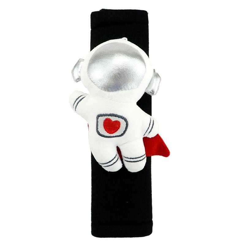 Car Safety Belt Shoulder Pad Cover Cartoon Cute Astronaut Car Safety Belt Anti-Strangulation Protective Case Car Interior Ornaments Auto department store supplies