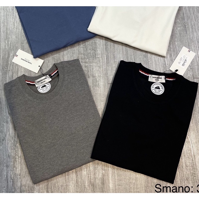 Áo nỉ thu đông dài tay thom có hoạ tiết kẻ viền đơn giản, Áo thời trang phong cách hàn quốc btshop từ 45 đến 75 kg.