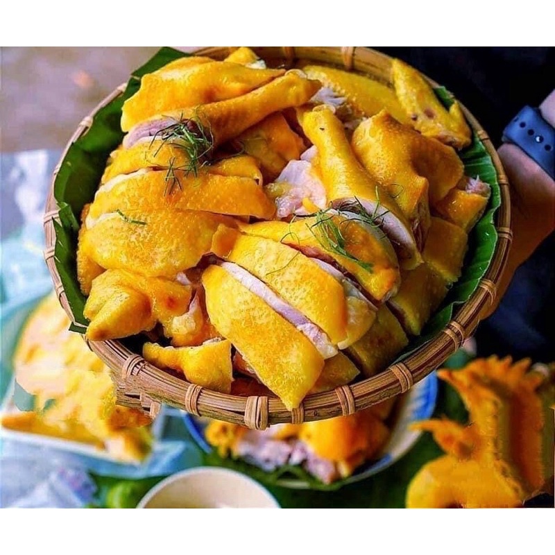 Gà Ta Ủ Muối Da Giòn Nguyên Con