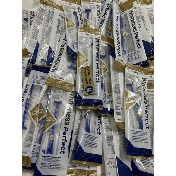 Tẩy trắng răng tại nhà whiteness perfect của Brazil 22% có mặt trên 70 quốc gia