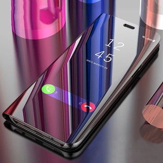 Ốp Điện Thoại Nắp Lật Tráng Gương Cho Samsung Galaxy A50 Samsung A30 A60 A70 A80 A90 A20 A10 Galaxy M30 M20 M10