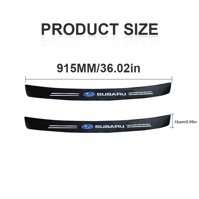Miếng Dán Bảo Vệ Cản Sau Xe Hơi Subaru Forester Impreza XV STI Outback