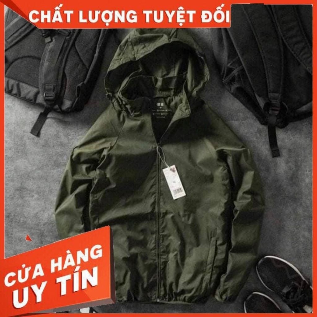 (Video thật )Áo Gió 2 Lớp T34 Uniqlo, Khoác Dù Chống Gió Chống Nước Thoáng Khí Giữ Ấm VNXK - TRANG STORE