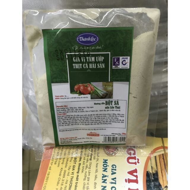 Bột sả gói 20g