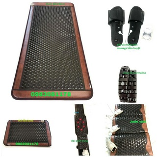 combo:Thảm đá hàn quốc 80x190, gối, đai quấn bụng ,tấm đắp bụng