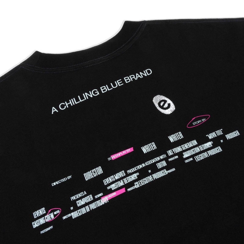 Áo Thun Levents & Chill Chữ Phía Sau Siêu Xinh