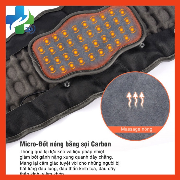 Đai Lưng Cột Sống Thoát Vị Đĩa Đệm Hailicare, Đai Hơi Kéo Dãn Cột Sống Chính Hãng