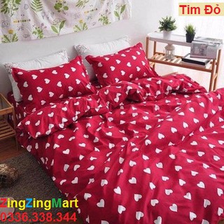 Combo 1 Bộ Ga + 2 Vỏ Gối Nằm (Nhắn Tin Chọn Mẫu)