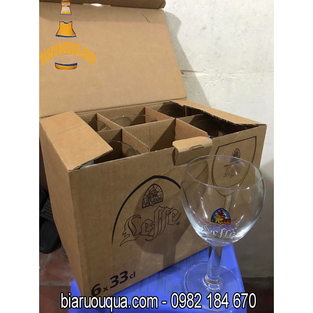 Bộ ly uống bia Leffe nhập khẩu Tiệp chính hãng