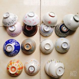 [ẢNH THẬT]Gốm sứ Nhật, đồ gốm Tô chén dễ thương cho bé