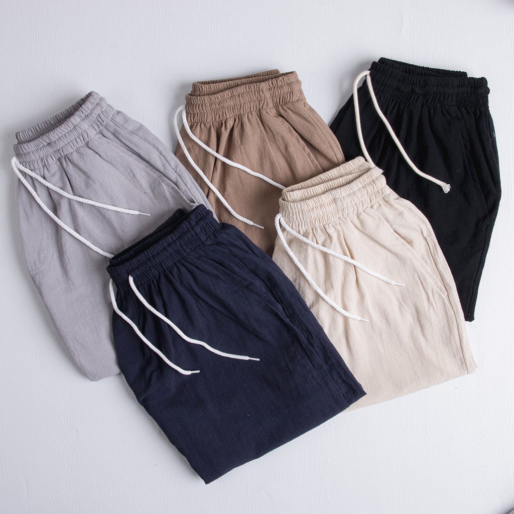 Quần Short Đùi Nam ROUGH, Chất Đũi/Linen Mềm, Mịn, Thoáng Mát, 5 Màu | BigBuy360 - bigbuy360.vn