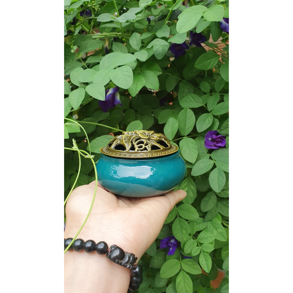 Thác khói trầm hương, lư đốt trầm, lư xông trầm