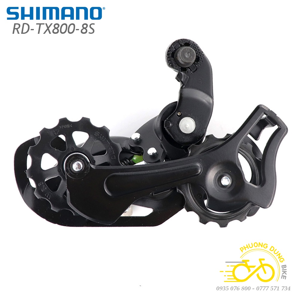 Củ cùi đề sau xe đạp SHIMANO TOURNEY RD TX800 7-8 Speed - Hàng chính Hãng