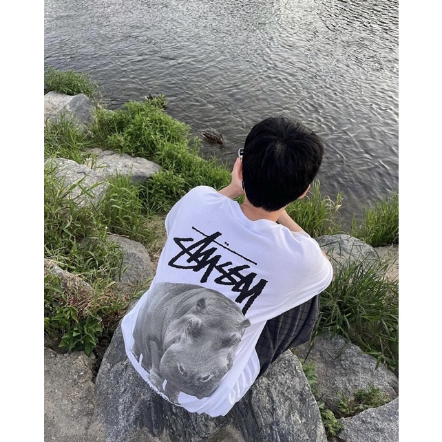 Áo Thun Stussy Big Hippo 100% CHÍNH HÃNG - CÓ SẴN