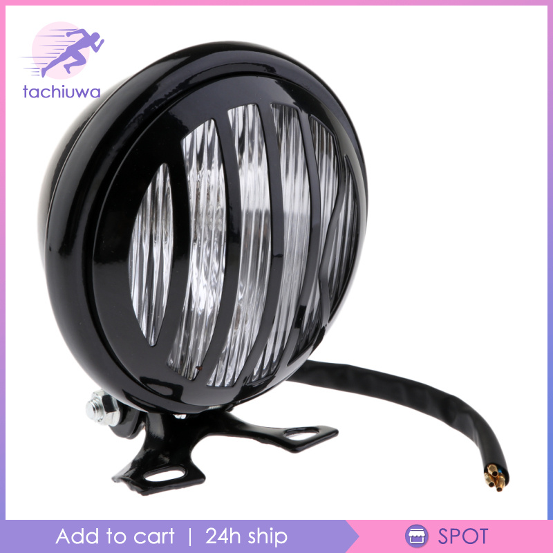 [TACHIUWA]MagiDeal NEW 6\" Round Retro Motorcycle Headlight for Harley Chopper Bobber