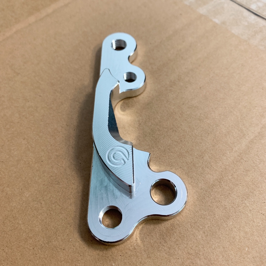 Pát CNC - Pát Trước gắn Exciter 135 Ex135 gắn heo dầu Nissin Thái đi đĩa size Zin của xe size 220mm - CNC sắc xảo, tỷ mỉ