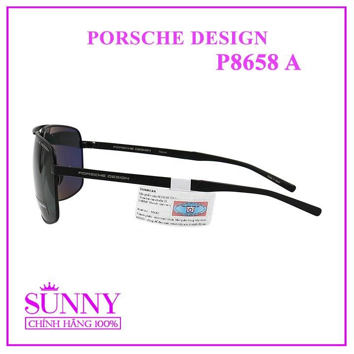 Kính mát Porsche Design P8658 A  chính hãng bảo hành toàn quốc