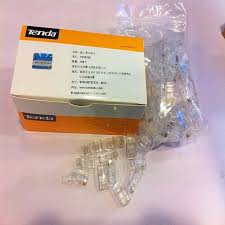 ĐẦU RJ45 TENDA (100C/HỘP) - đầu bấm mạng tốt