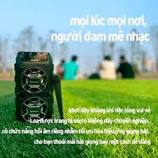 Loa Bluetooth - Loa Karaoke Bluetooth BK-019 Tặng Mic Hát Karaoke Bass Khỏe Di Động, Đa Năng, Hỗ Trợ Đài FM