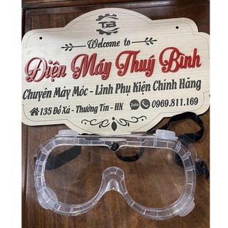 Kính bảo hộ lao động siêu xịn có 4 lỗ thông khí chống mờ kính (192219-6 ) #Makita