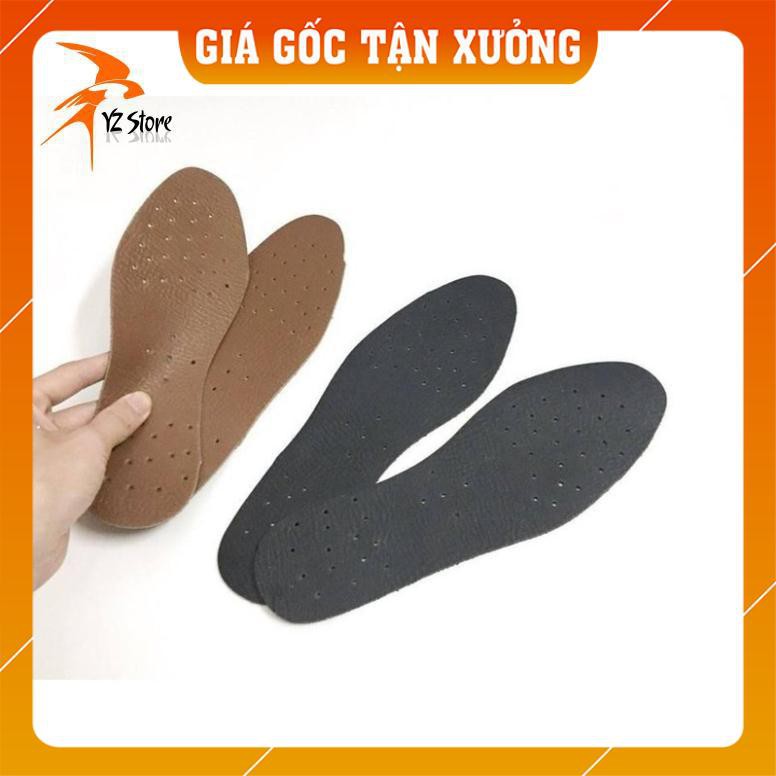 Lót giày da bò chuẩn 100% mềm khử mùi thông thoáng