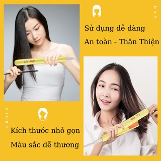 Máy ép, uốn, duỗi, là tóc mini siêu dễ thương