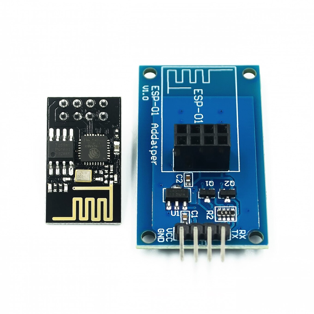 Mô Đun Truyền Tín Hiệu Wifi Esp8266 Esp-01 Esp01 Cho Arduino Raspberry Pi Uno R3 One 3.3v 5v