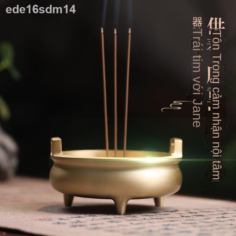 ♗ ♗ ♣✉◙Lư hương bằng đồng dùng trong gia đình, đồng, thờ phật, gỗ giáng hương, đồ