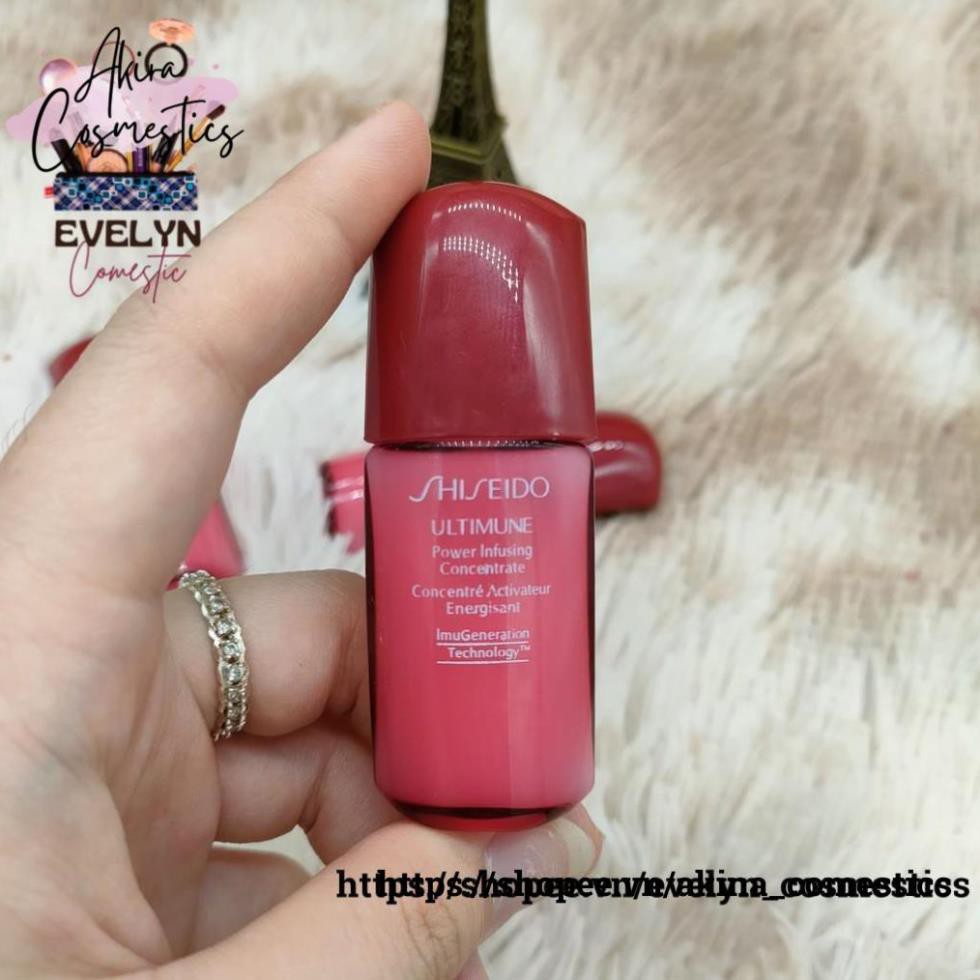 Tinh Chất Dưỡng Da Shiseido Ultimune Power Infusing Concentrate 10ml - bảo vệ làn da khỏe mạnh rạng rỡ