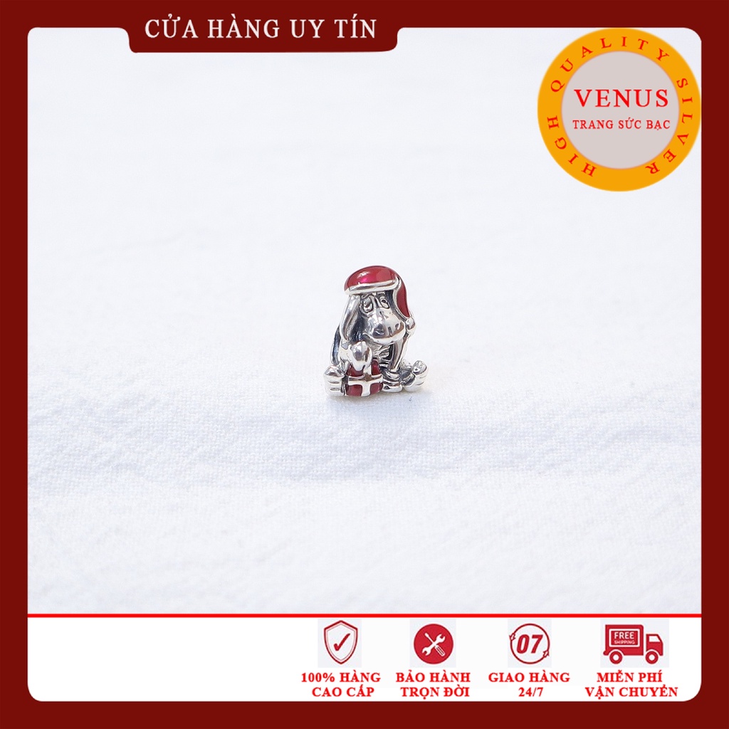 [Charm bạc 925 cao cấp] Charm bạc hình người tuyết- Mã sản phẩm VENUSS14
