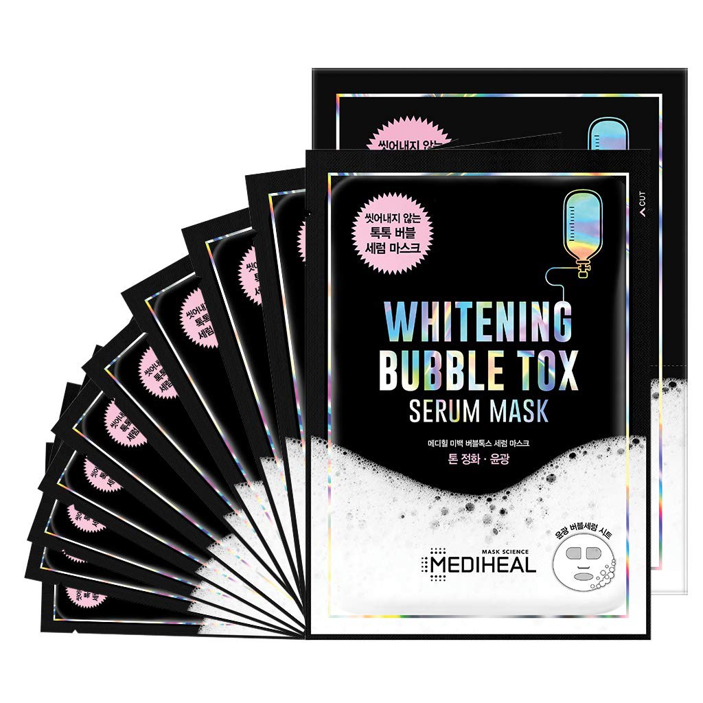 [Mã FMCGMALL -8% đơn 250K] Mặt Nạ Thải Độc Mediheal Whitening Bubble Tox Serum Mask 25ml [K59] | BigBuy360 - bigbuy360.vn
