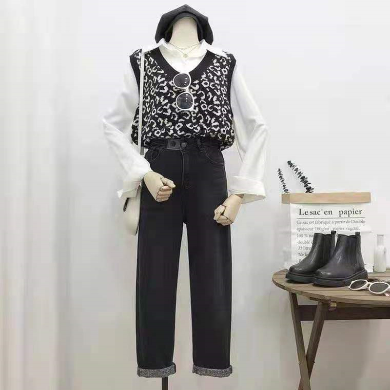 Áo Len Không Tay Cổ Chữ V Form Rộng Hợp Thời Trang