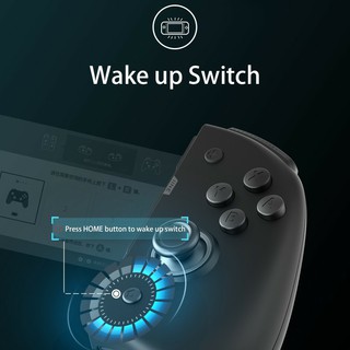 Tay cầm IINE Nintendo Switch có Wake up Controller Black As Joycon Auto Fire Mapping Function