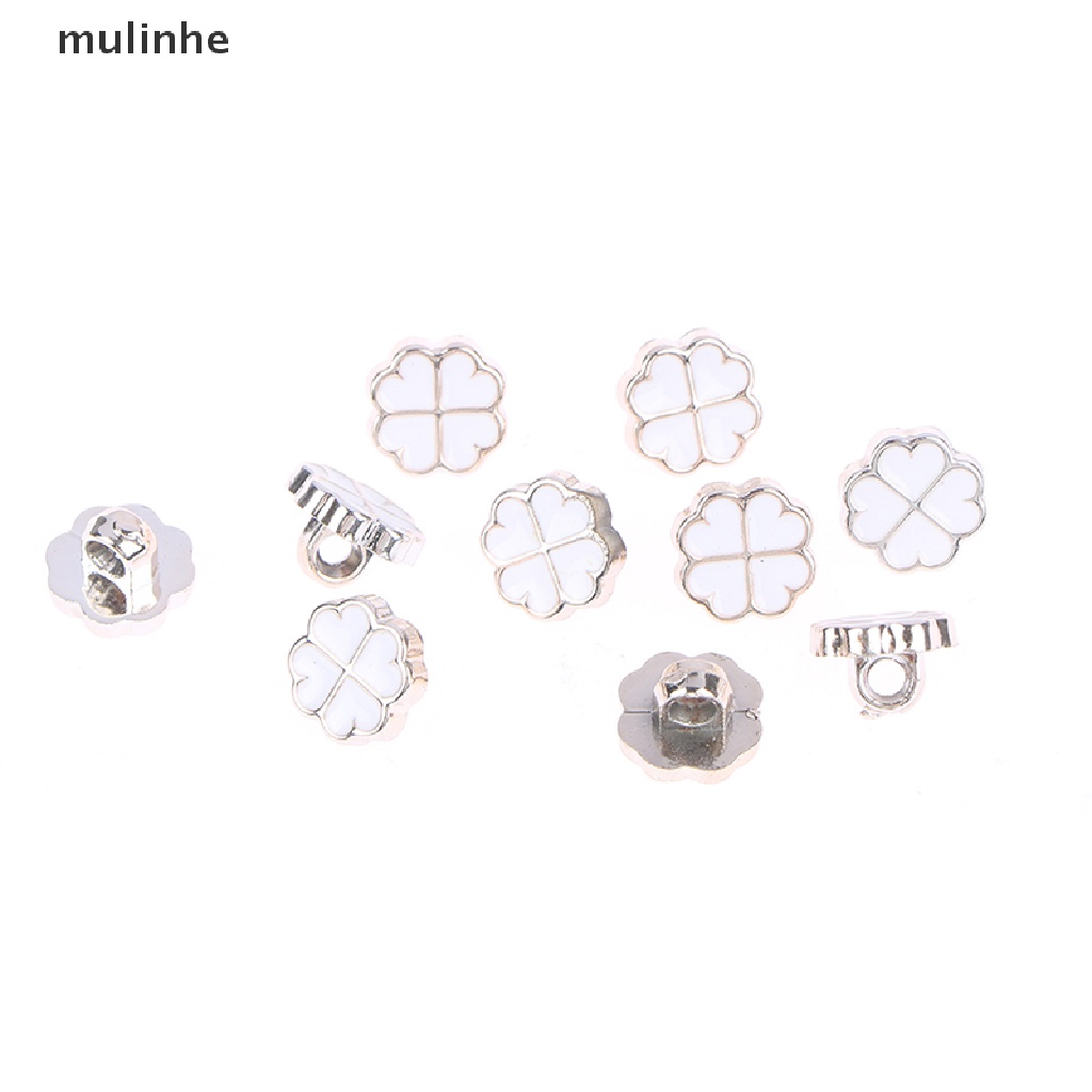 Set 10 Nút Ngọc Trai Dùng Trang Trí Áo Sơ Mi