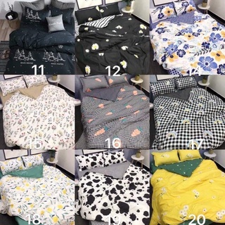 ( Tặng vỏ gối ôm ) Trọn bộ chăn ga gối Cotton Poly cao cấp