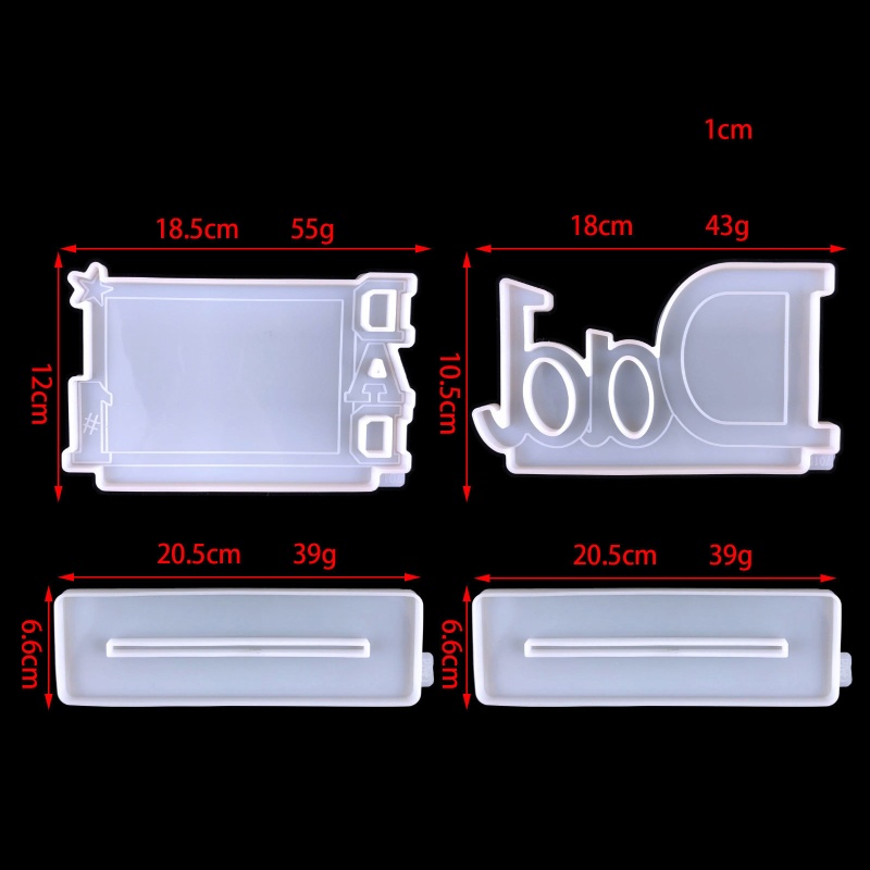 Khuôn Silicone Làm Khung Hình Làm Quà Tặng Ngày Của Cha