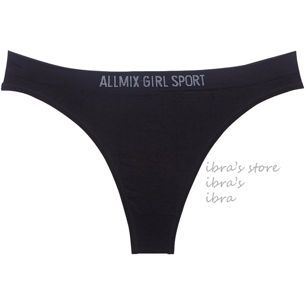 Quần lọt khe sexy ALLMIX Sport, Quần lót cotton nữ, coton IBRA'S STORE #ib008