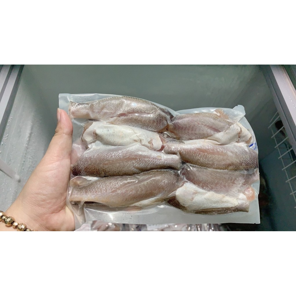 [GIAO NHANH TPHCM] Khô cá đù 1 nắng cần giờ 500gr size  10 - 13 con, khô ngon vị vừa ăn, khô hải sản giá rẻ
