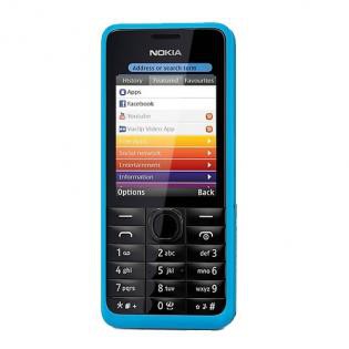 Điện thoại 3G - Nokia 301 Zin Hàng Công Ty Like New 2 Sim Kèm Pin Sạc