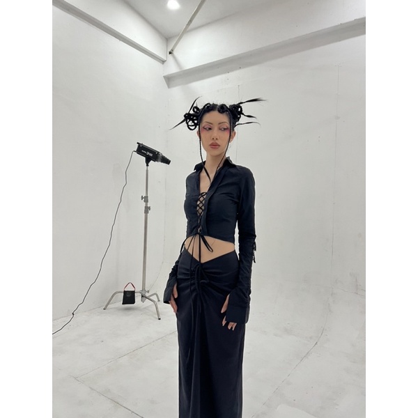 CHÂN VÁY OUTFIX ASIA SILK SKIRT