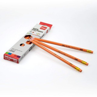 [FREE SHIP] Hộp bút chì Deli 37000 - 2B (Hộp 12 chiếc) [VN]