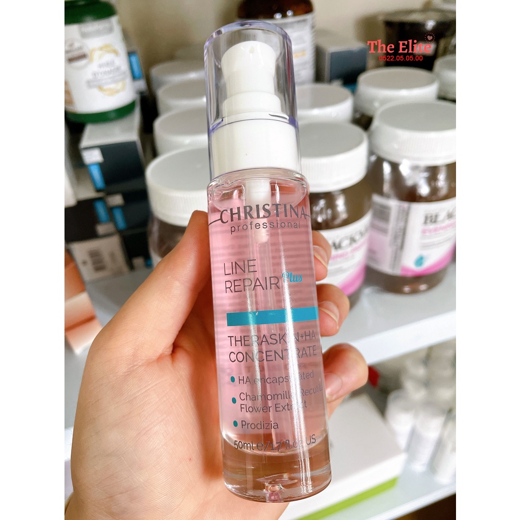 Tinh chất cấm ẩm, trẻ hoá CHRISTINA LINE REPAIR - THERASKIN+HA CONCENTRATE