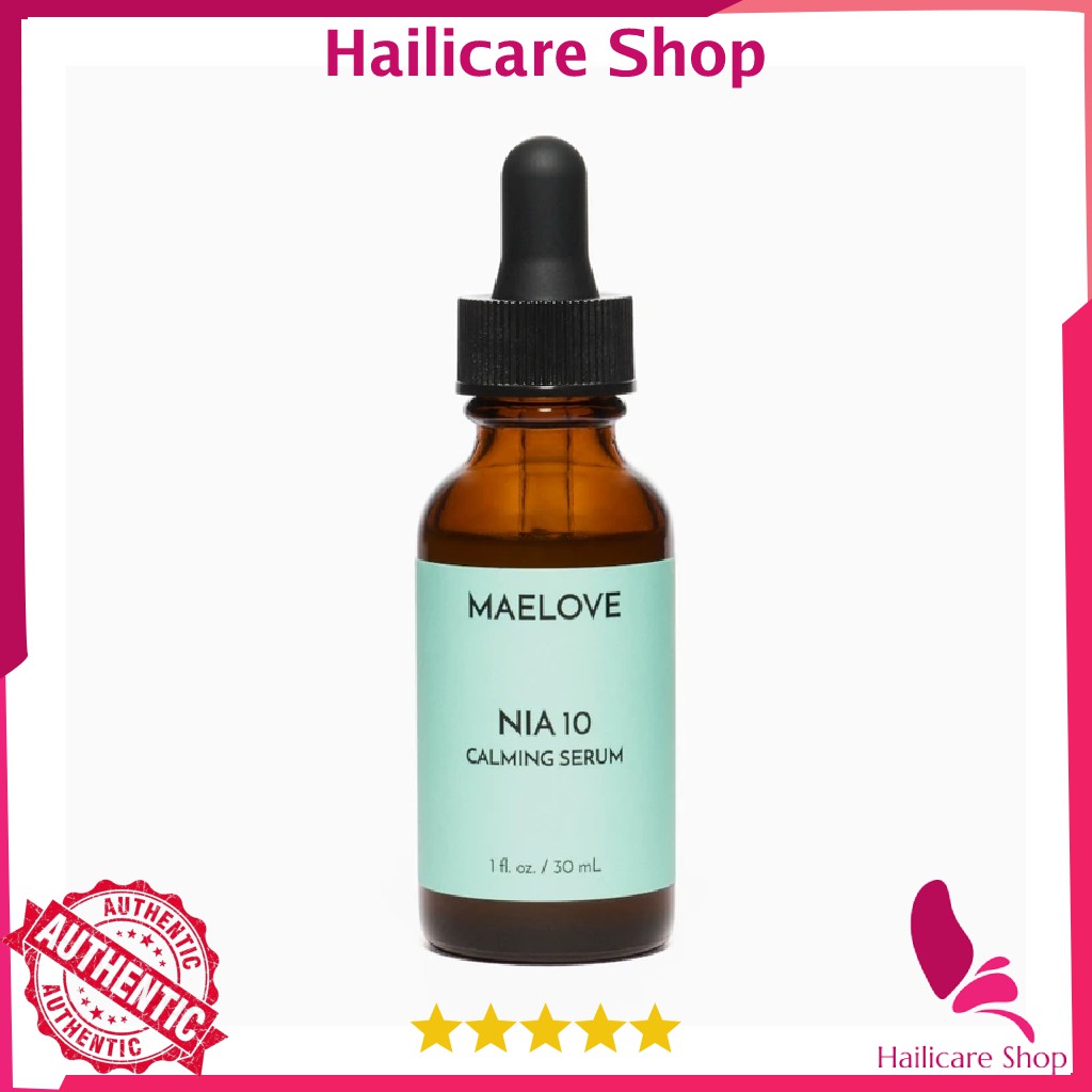 Serum Maelove The Glow Maker / Hydrating B5 Gel / NIA 10 Calming Serum