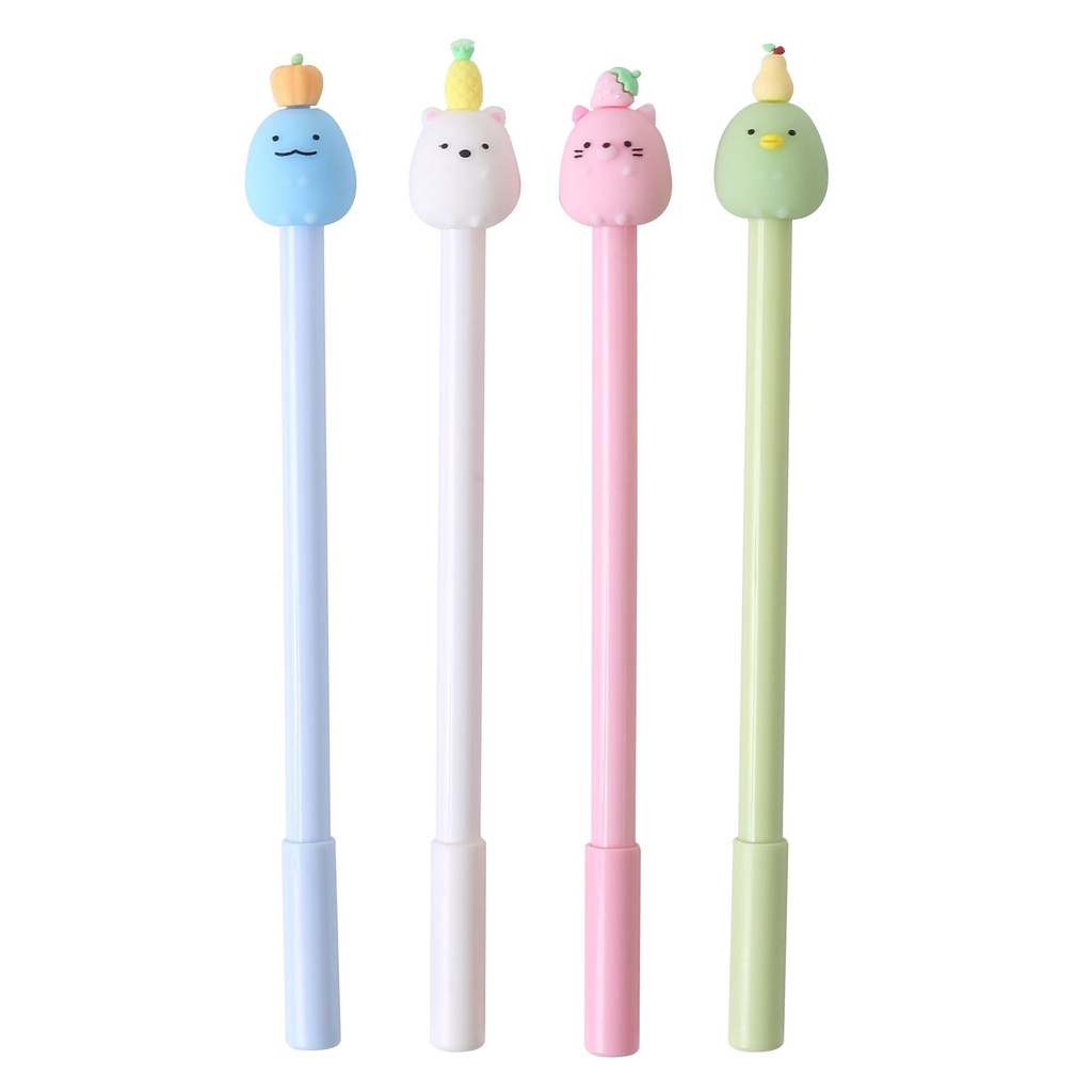 Bút mực nước ngòi 0.5mm in họa tiết hoạt hình sáng tạo đáng yêu