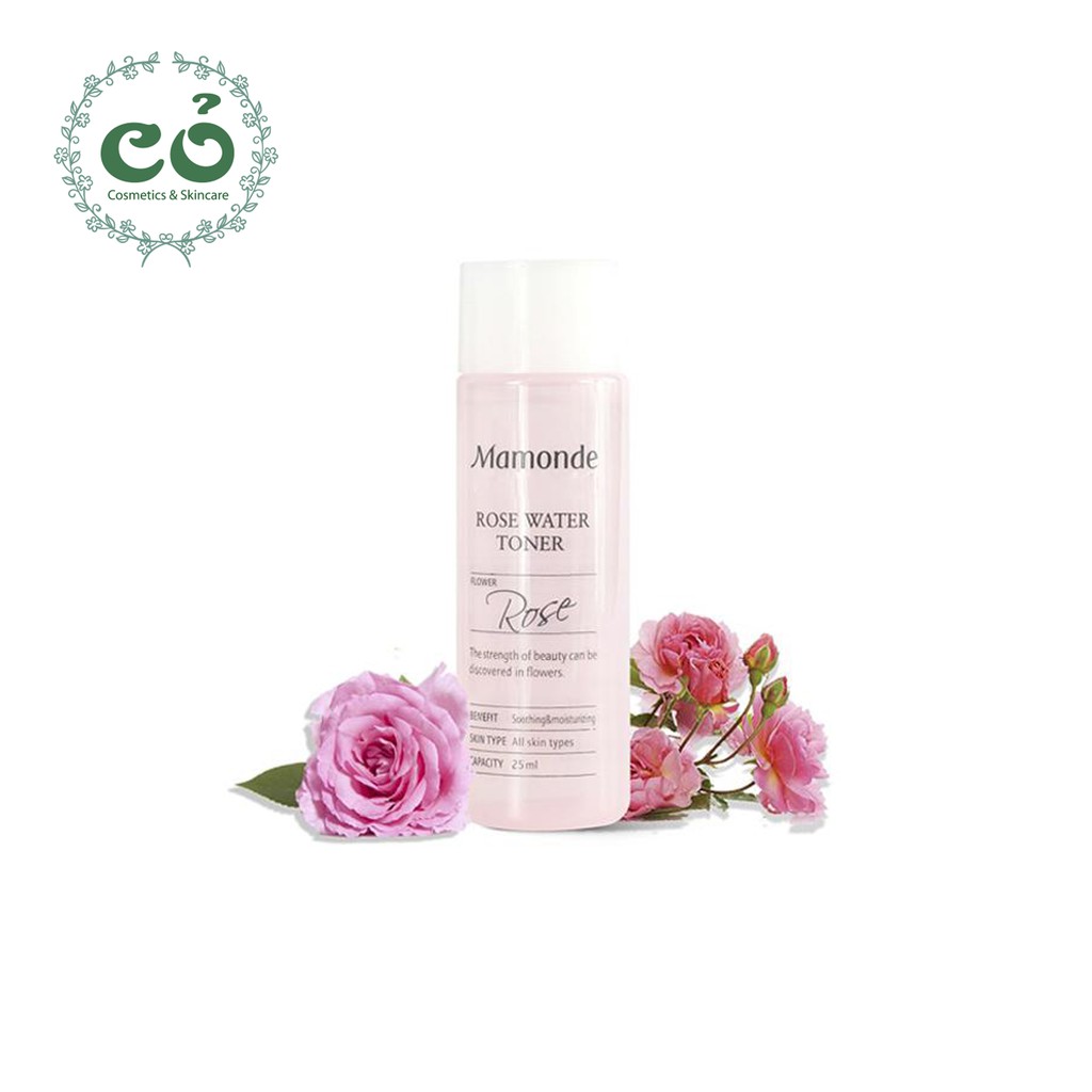 Nước hoa hồng Mamonde Rose Water (mini size)