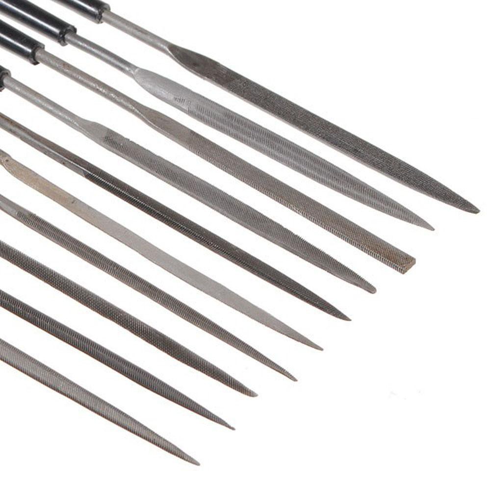 Bộ 10 cây giũa kim loại chuyên dụng cho cắt chế biến gỗ