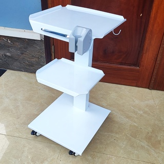 xe đẩy nha khoa ba tầng có gài tay khoan implant - 1 đổi 1 trong 12 tháng